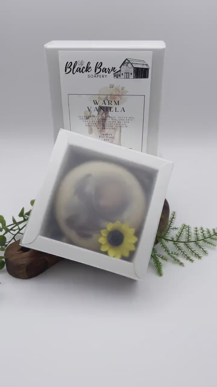 Warm Vanilla - Handmade Artisan Soap (Bohemian Fall)