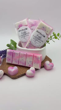 Pink Lavender Clouds -  Snap Bar Wax Melts