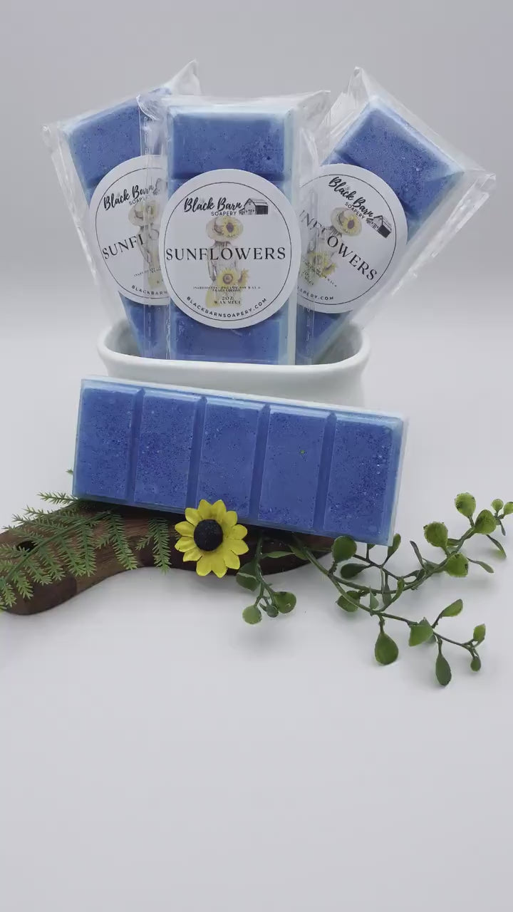 Sunflowers - Snap Bar Wax Melts  (Bohemian Fall)