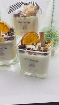 Vintage Holiday  -  12 oz Wood wick Candle