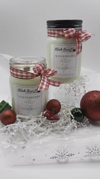 Winterberry     (12oz) Mason Jar Candle