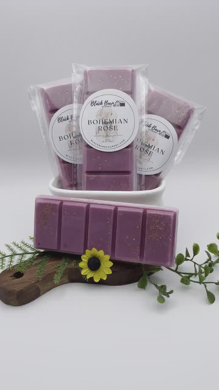 Bohemian Rose - Snap Bar Wax Melts  (Bohemian Fall)