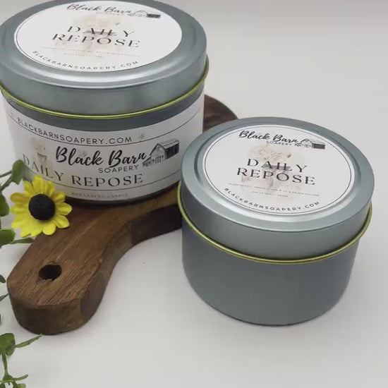 Daily Repose - 4oz / 8oz Candle Tin (Bohemian Fall)